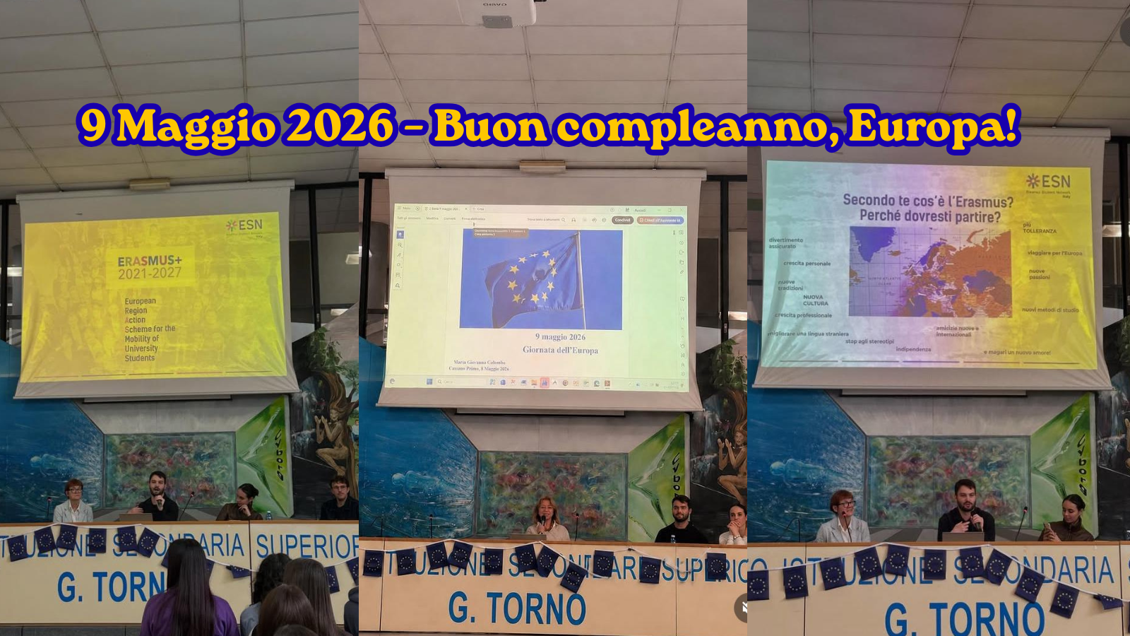 9 Maggio 2026 – Buon compleanno, Europa!